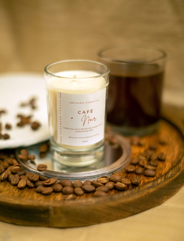 Cafe Noir: Coffee Scented Candle – A Rich, Aromatic Escape - Image 3