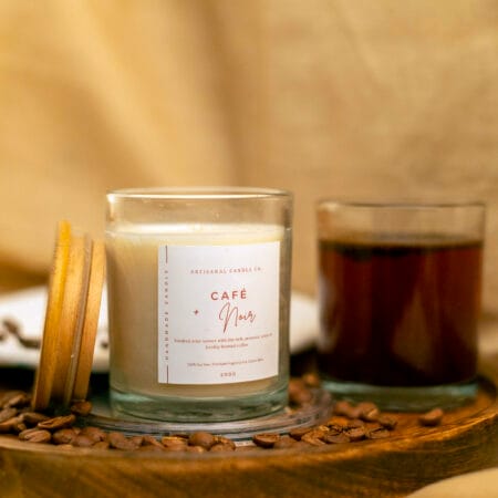 Cafe Noir: Coffee Scented Candle – A Rich, Aromatic Escape