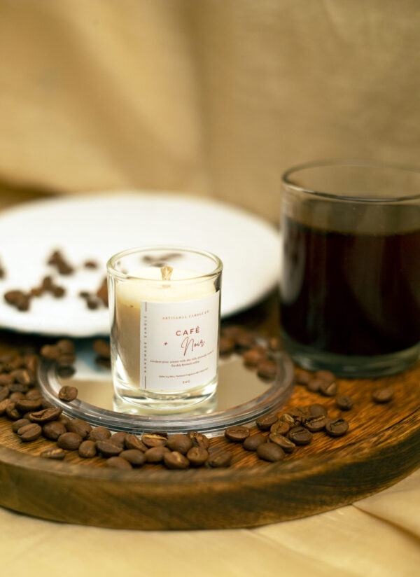 Cafe Noir: Coffee Scented Candle – A Rich, Aromatic Escape - Image 2