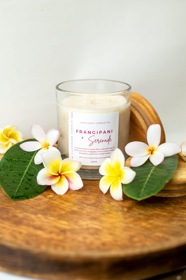 Frangipani Bliss Scented Candle