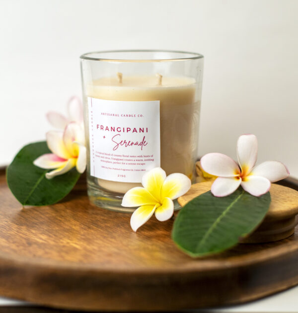 Frangipani Bliss Scented Candle - Image 6