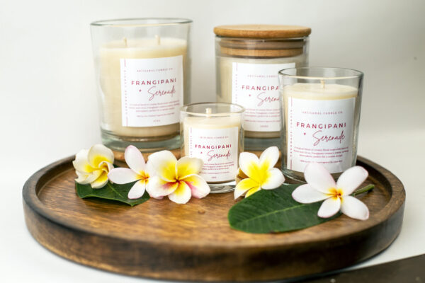 Frangipani Bliss Scented Candle - Image 7