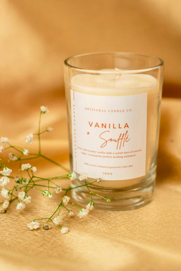 Vanilla Soufflé Luxury Bliss Candle - Image 3
