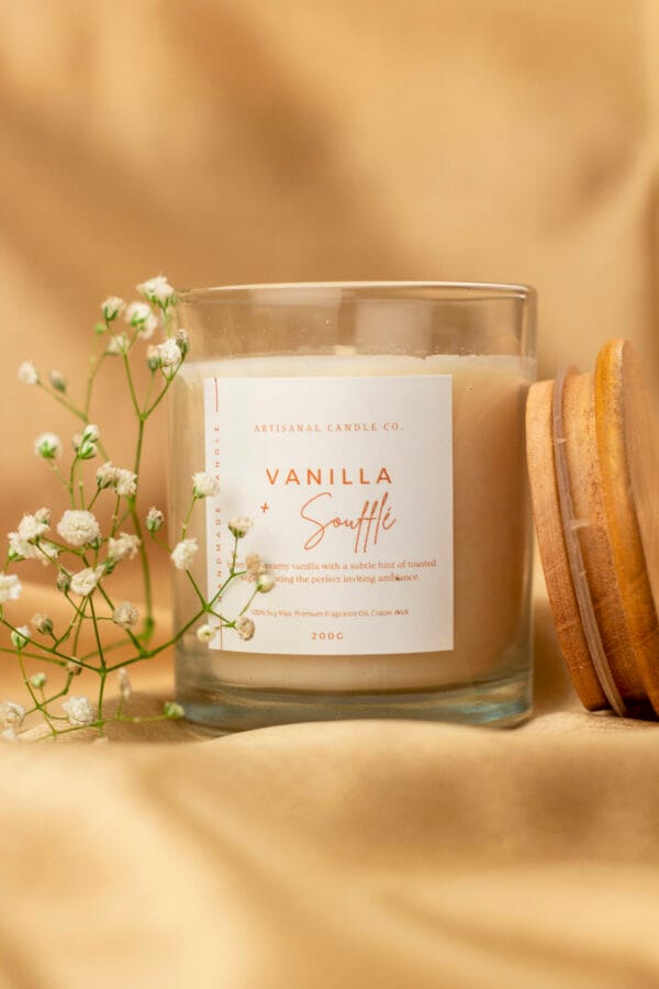 Vanilla Soufflé Luxury Bliss Candle - Image 4