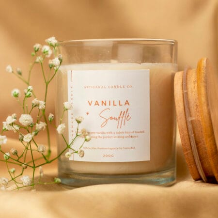 Vanilla Soufflé Luxury Bliss Candle