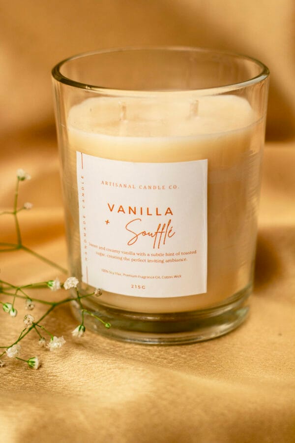 Vanilla Soufflé Luxury Bliss Candle - Image 6